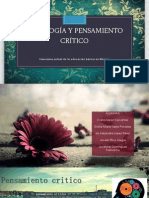 Pedagogía Y Pensamiento Critico Exposición