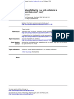 Whiplash Statistical Study