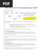 Oracle Flow, Discrete, Process Manufacturing