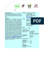 Indonesian Capital Market Directory 2006 Financial Profile: PT Argo Pantes Tbk