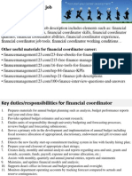 Financial Coordinator Job Description