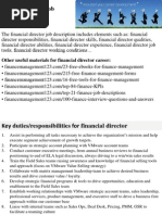 Financial Consultant Job Description | Pdf | Consultant | Financial Adviser