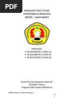Download Field Study SUKMAJAYA by GhaniRahmani SN249944212 doc pdf