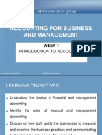 Lecture Slides 1 Introduction to Accounting