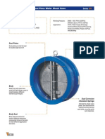 Dual Plate Wafer Check Valve Series