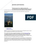 Hydrocarbon Exploration and Production