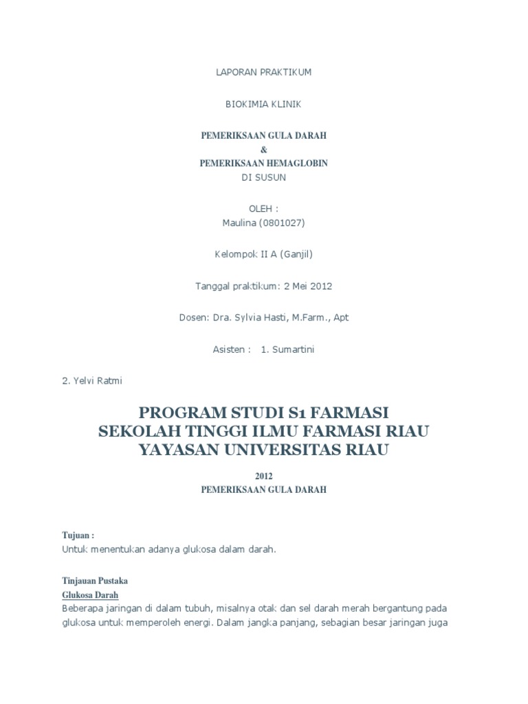 Laporan Praktikum Pdf Pdf