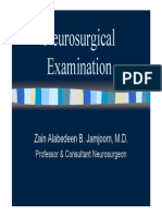 SURG351 - Neurosurgical Examination
