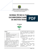 Norma Tecnica Para Georreferenciamento de Imoveis Rurais 3 Ediçao