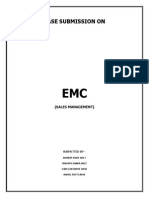 EMC Case MukundKabra SalesManagement