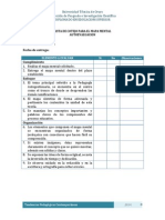 Lista de Cotejo Autoevaluacion Mapa