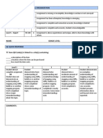 Rubric 3