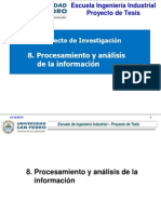 Procesamiento y Análisis de La Información