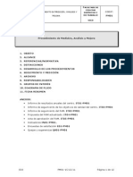 PM01 Procedimiento de Medicion Analisis y Mejora