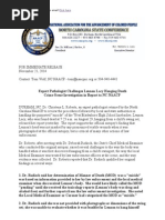 Lennon Lacy pathologist report