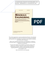 Study of pyrochlore matrix composition effects on froth flotation by SEM–EDX