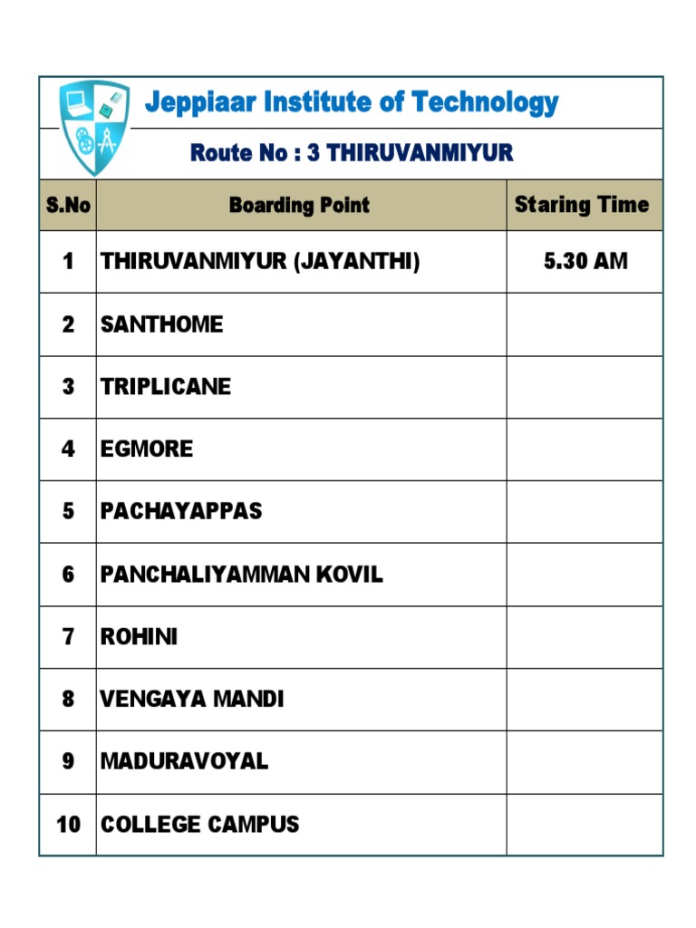5 Route Bus 13 | PDF