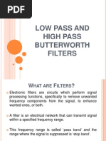 Low Pass and High Pass Filters