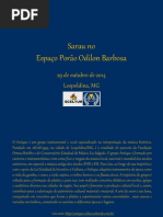 Sarau no Espaço Porão Odilon Barbosa