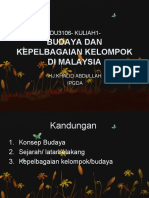 Edu3106- Kuliah1- Budaya Dan Kepelbagaian Kelompok Di Malaysia