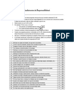 Cuestionario de Responsabilidad para Niños