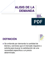 Analisis de La Demanda