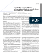 Endocrine and Metabolic Evaluation of Human Immunodeficiency Virus-Infected Patients With Evidence of Protease Inhibitor-Associated Lipodystrophy