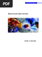 Pectrum Oftware: User's Guide