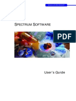 Pectrum Oftware: User's Guide