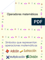 Ayleen Operadores Matemática