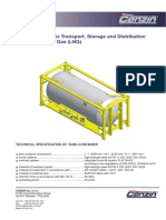 Tank Container for Transport, Storage and Distribution of LNG