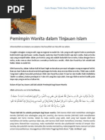 Download Pemimpin Wanita Dalam Tinjauan Islam by abu abdirrahman SN25001162 doc pdf