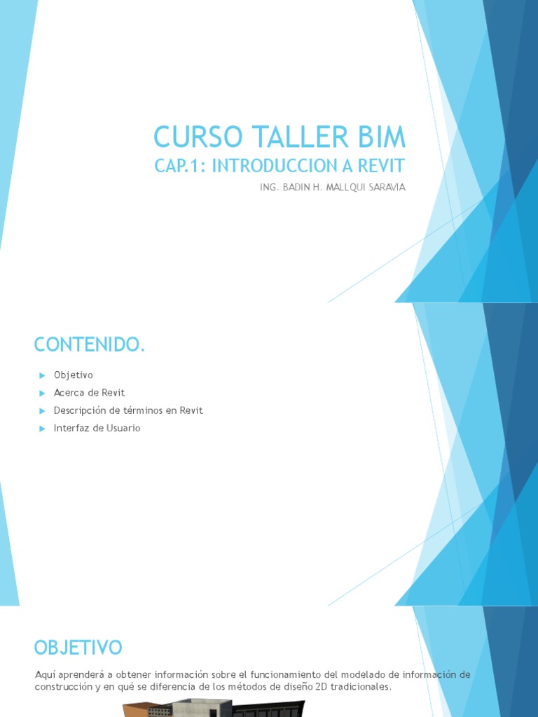 Introducción a Revit y BIM | PDF | Autodesk Revit | Modelado de ...