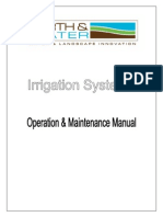 Irrigation Operation and Maintenance Manual