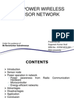 Low Power Wireless Sensor Network