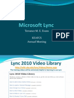 Microsoft Lync Training