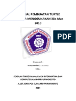 Cara Membuat Turtle Warrior Dengan 3Ds Max 2010