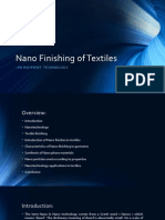 Nano Finishing of Textiles