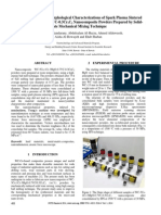 Nanomechanical and Morphological Characterizations of Spark Plasma Sintered