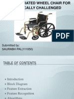 Voice Operated Wheel Chair