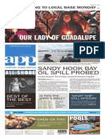 Asbury Park Press Front Page, December 13, 2014