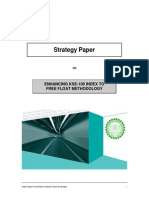 Strategy Paper: Enhancing Kse-100 Index To Free Float Methodology