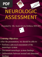 Download Neurologic Assessment by Jeceli A Nobleza SN25003277 doc pdf