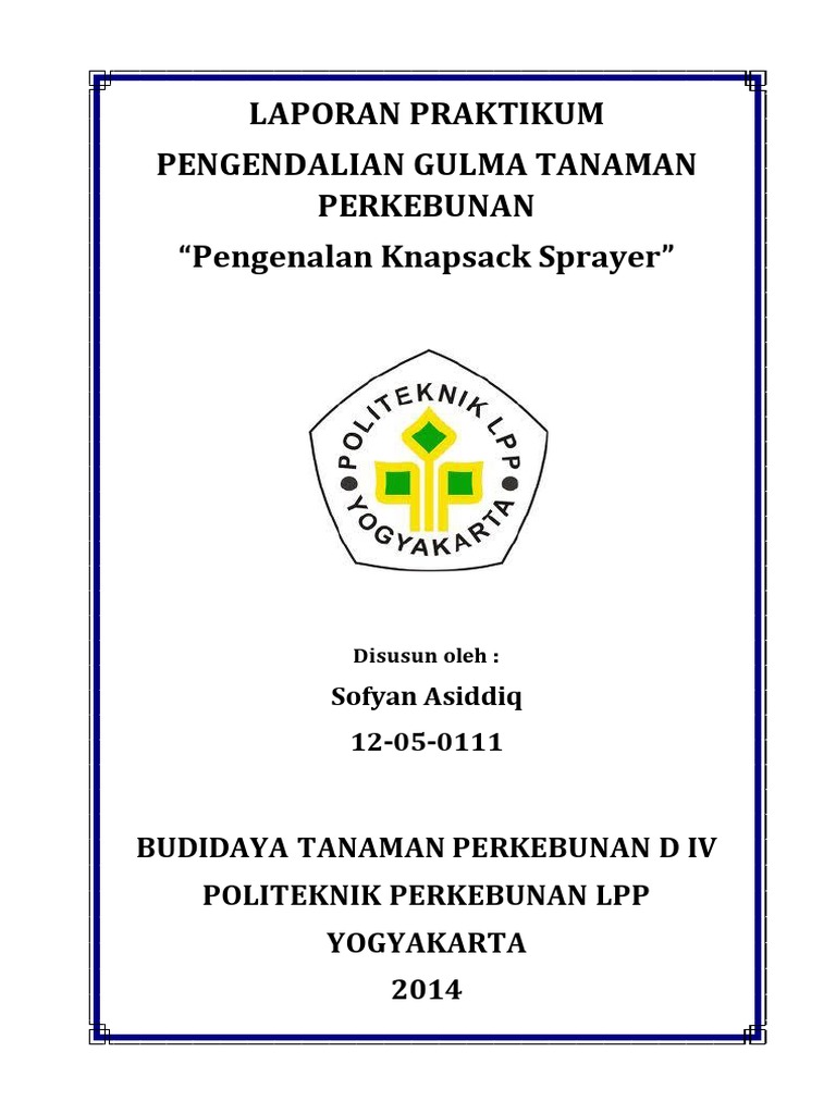laporan praktikum pengendalian gulma tp pengenalan laporan praktikum pengendalian gulma tp pengenalan