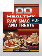 100 Healthy Raw Snacks and Treats