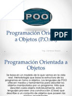 Programación Orientada A Objetos