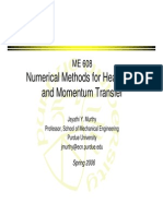 Numerical Methods in Heat Mass Momentum Transfer JayathiMurthy