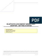 BluetoothLowEnergySerialPortAdapter GettingStarted 