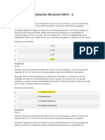  Evaluacion Nacional 2014 Probabilida