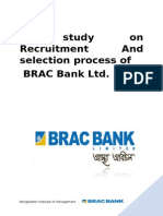 Recruitment Process of BRAC Bank: A Study